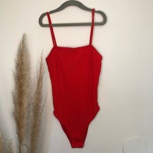 TOPSHOP | Straight Line Bodysuit